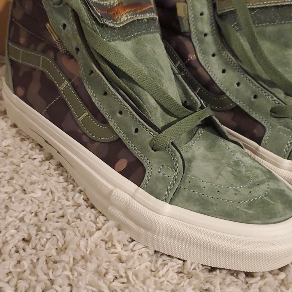 Vans x Defcon Sk8-Hi Notchback jungle camo